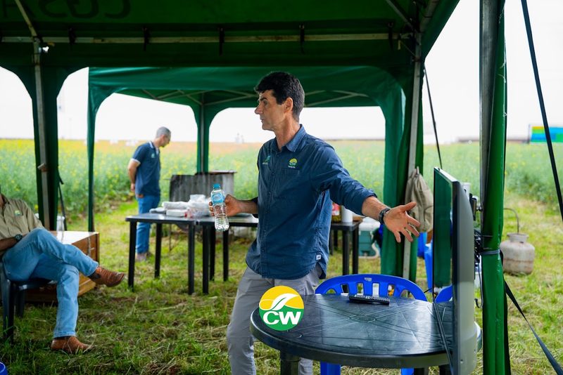 Productores participando de la jornada técnica